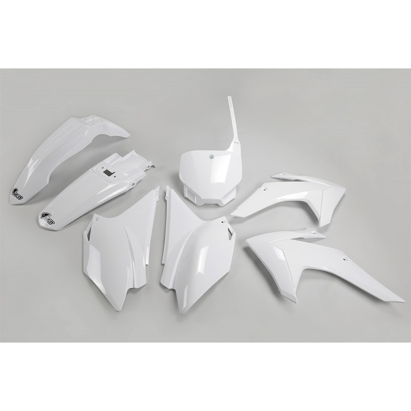 Ufo Plastics Kit Honda Crf 230 15-16 White