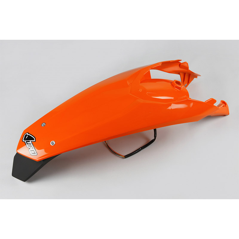 Parafango Posteriore Ufo Enduro Led KTM arancio