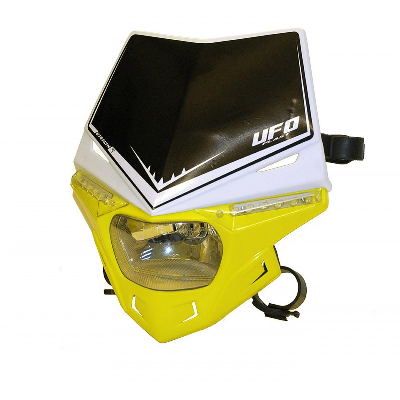 Portafaro Ufo Stealth Dual bianco giallo