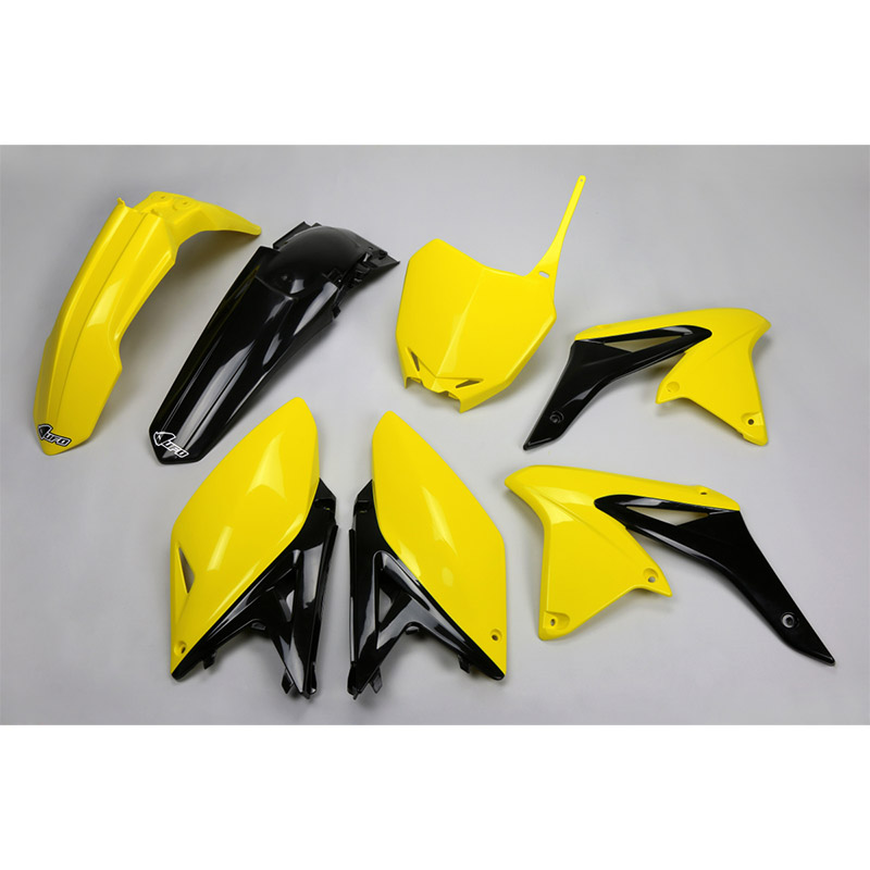 UFO KIT PLASTICHE SUZUKI RMZ 250 14-16 giallo