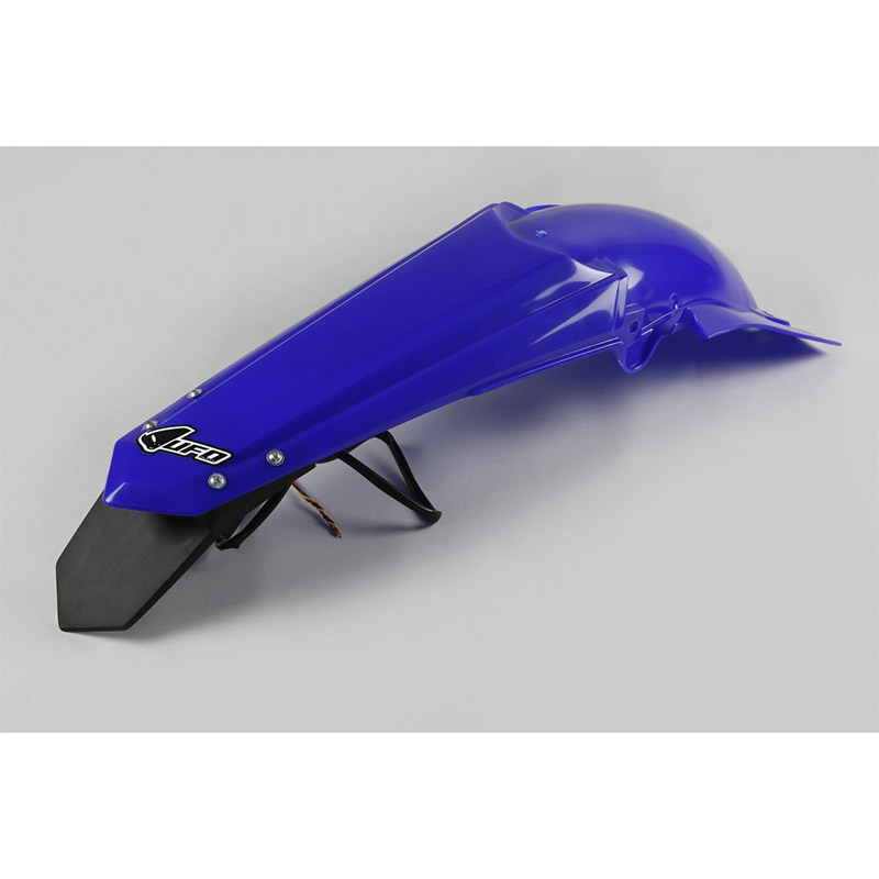 Parafango posteriore Ufo Enduro Led Yamaha blu
