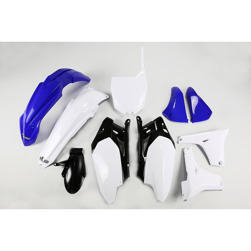 UFO KIT PLASTICHE YAMAHA YZF 450 2013 blu bianco