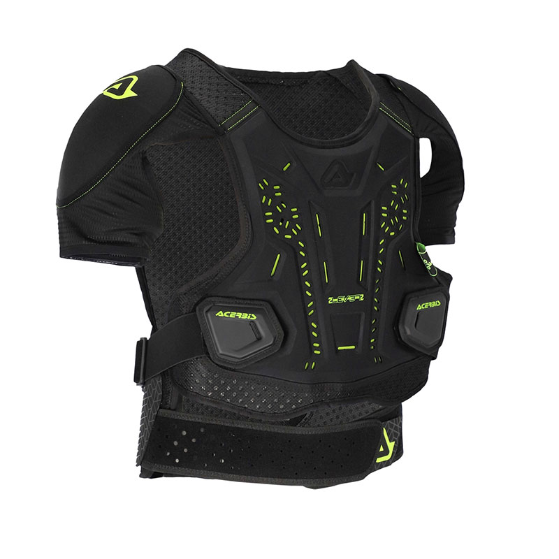 Gilet de protection sans manches Acerbis X-AIR noir/jaune