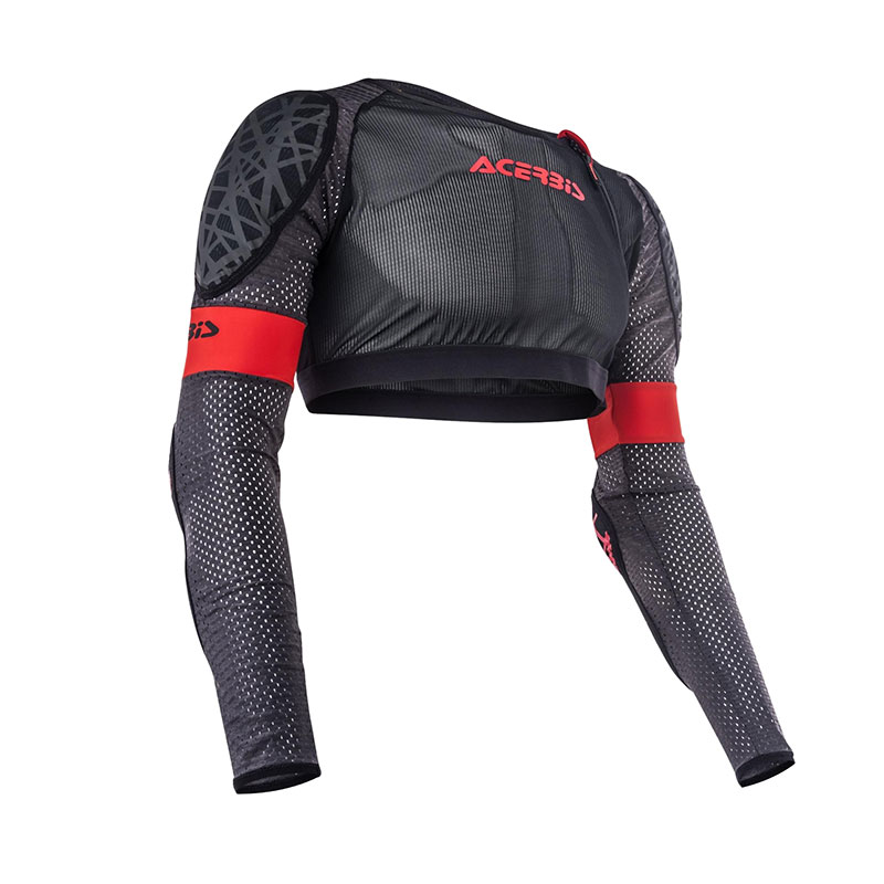Acerbis Galaxy Body Armour Gray Red AC-0023730-293 Protectors | MotoStorm
