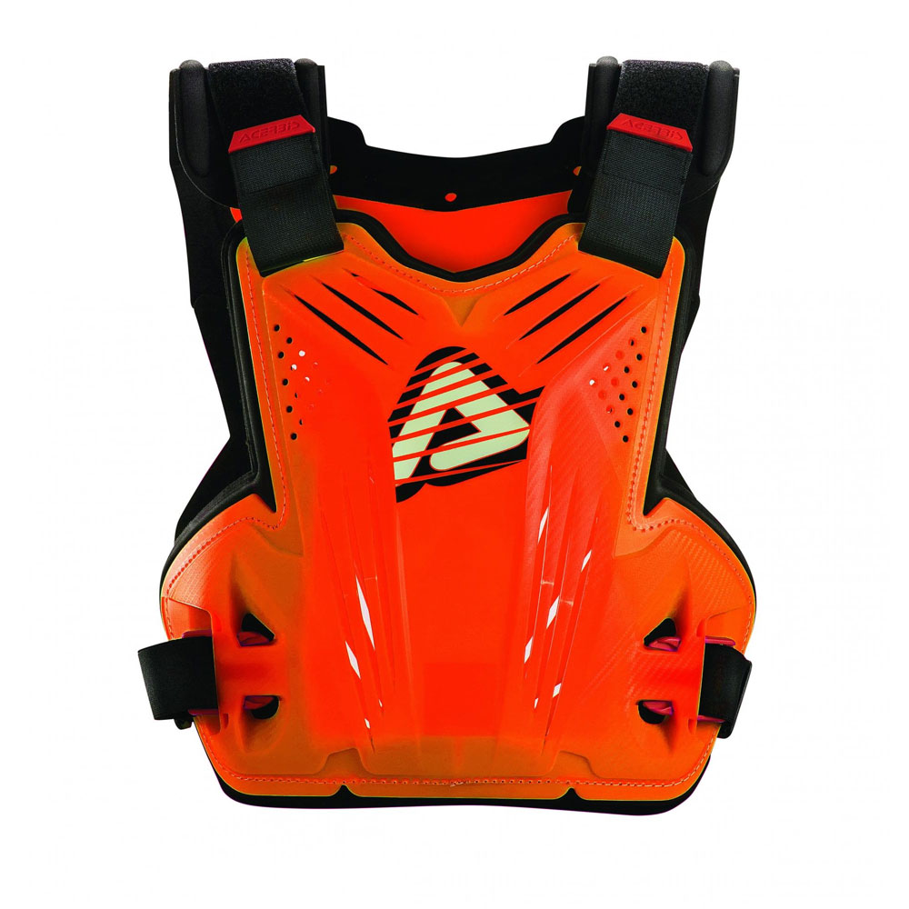 acerbis impact mx chest protector fluo orange ac 0017072 mx chest protector size chart
