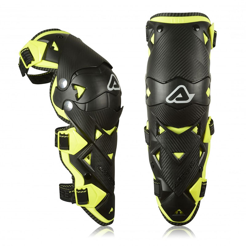 Ginocchiere Acerbis Impact Evo 3.0 nero giallo