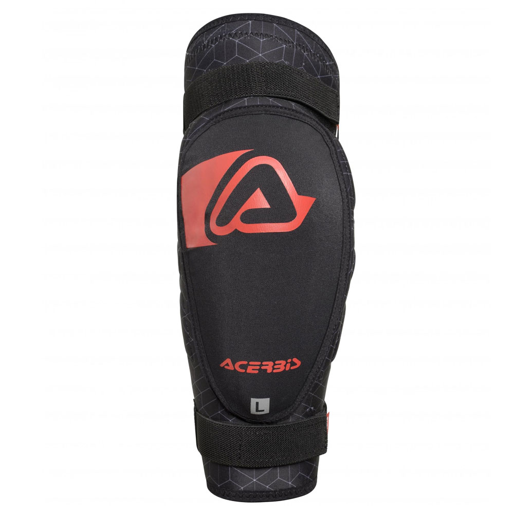 Rodillera Niño Acerbis Impact Evo - Negro/Rojo