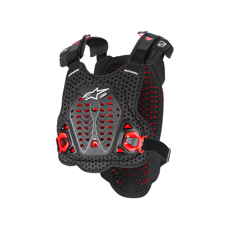 Plastron Alpinestars A-5 Plasma noir rouge