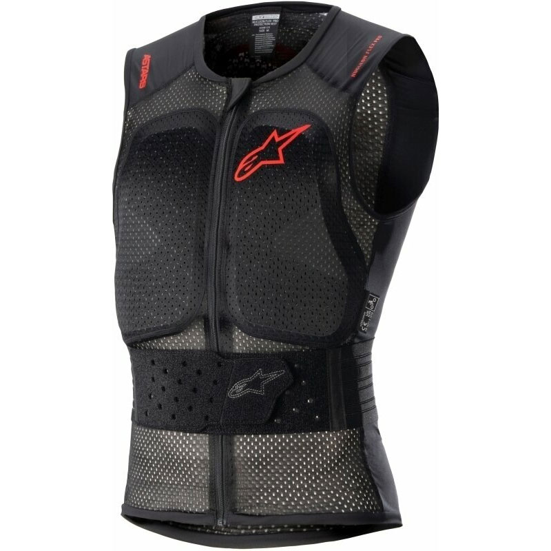 Gilet Alpinestars Nucleon Flex Pro rosso nero