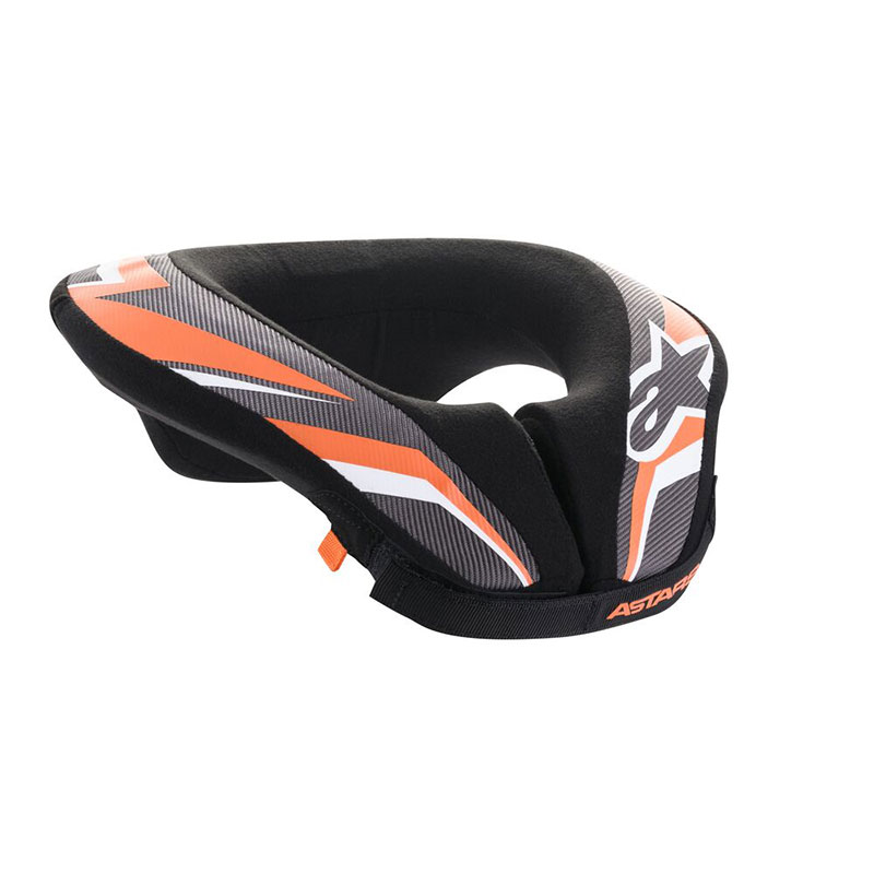 Alpinestars Sequence Youth Neck Roll nero arancio