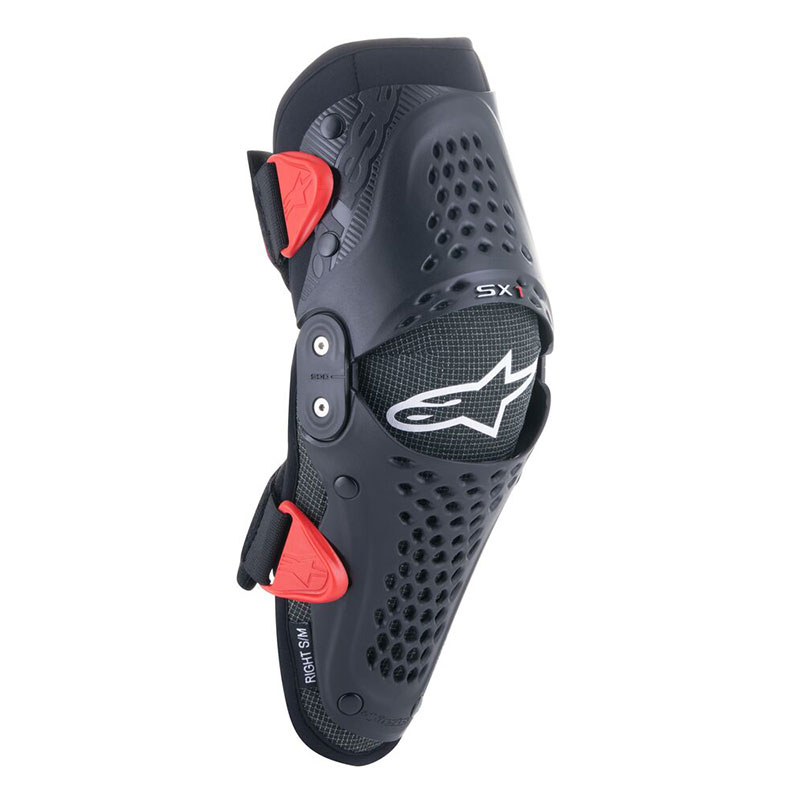 Ginocchiere Alpinestars Sx-1 Bimbo nero rosso