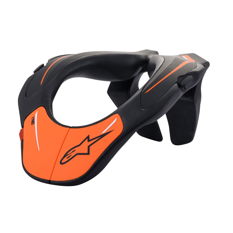 Alpinestars Youth Neck Support nero arancio