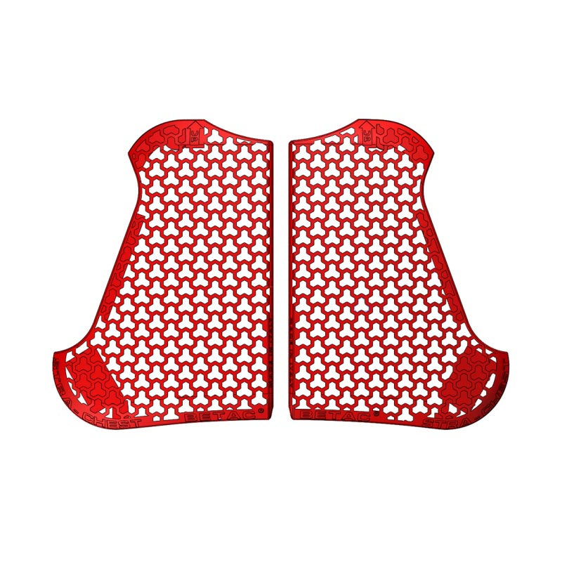 Protezione Torace Clover Chest Pro rosso