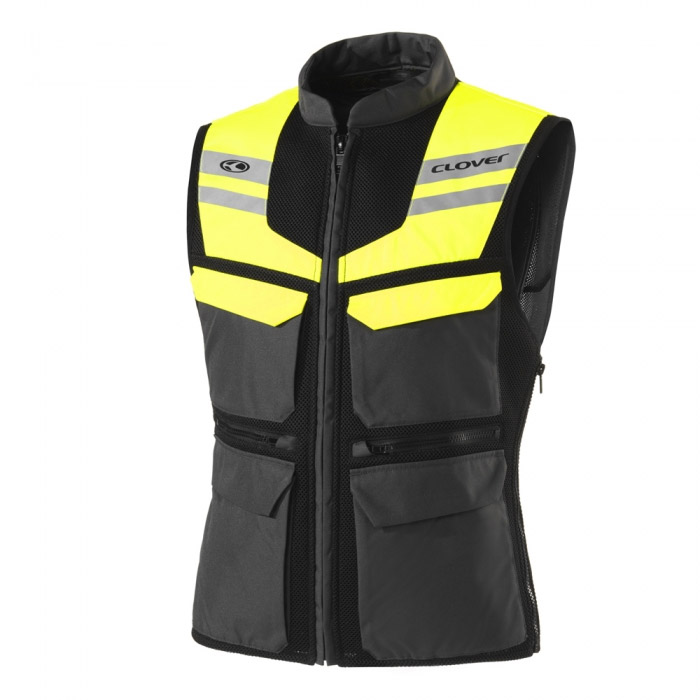 Gilet Clover SW-2 nero giallo