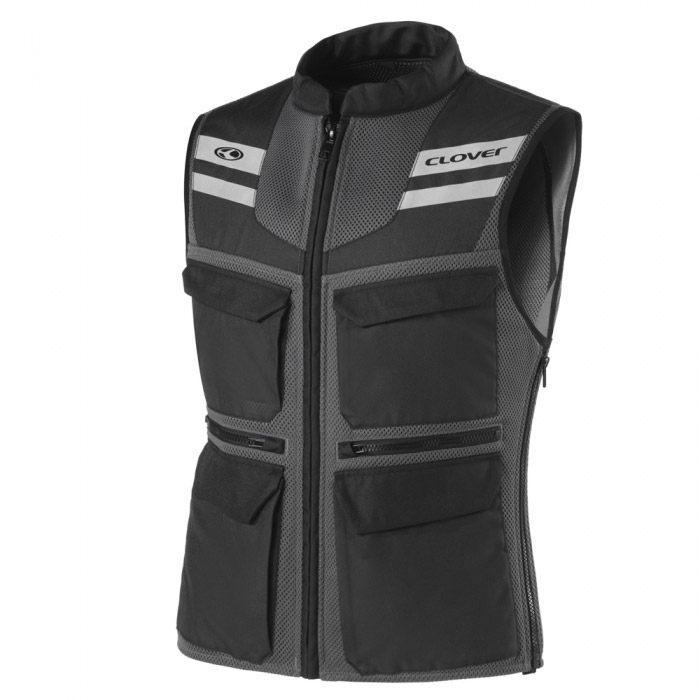 Gilet Clover SW-2 nero grigio