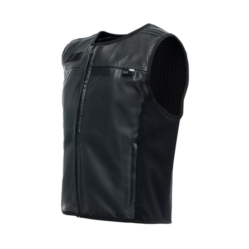 Gilet Pelle Dainese Smart Jacket D-Air® nero