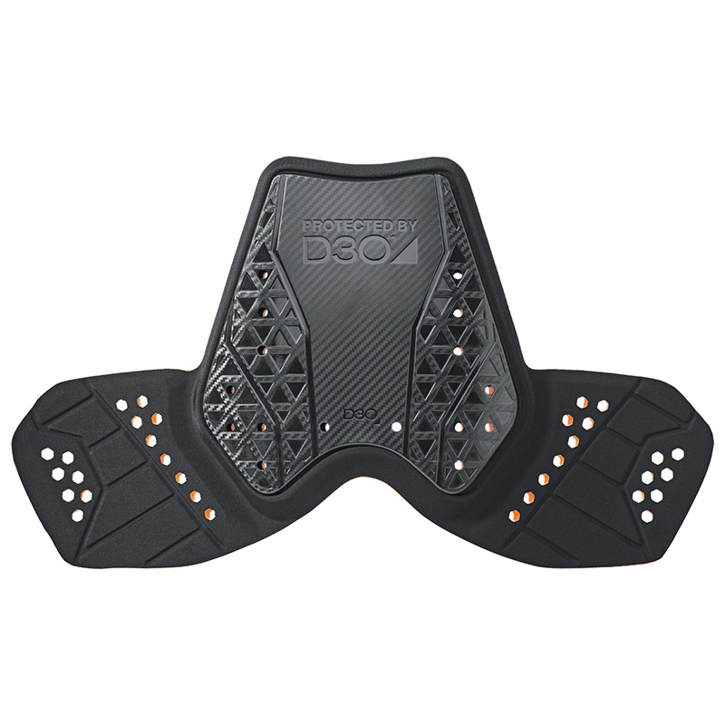 Plastron Held D3O Racing noir orange