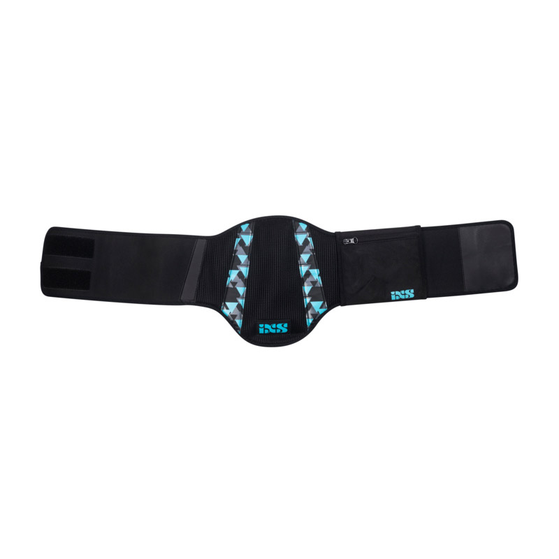 Cintura Renale Donna IXS Shaped nero turquoise