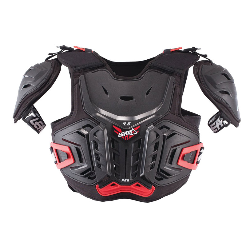 Leatt 4.5 Pro Chest Protector noir rouge