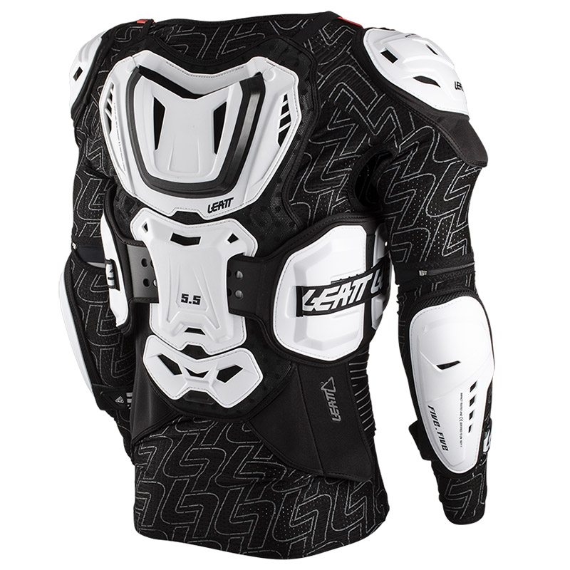  Leatt Plastron Moto 4.5 Hydra Noir Taille 10 L