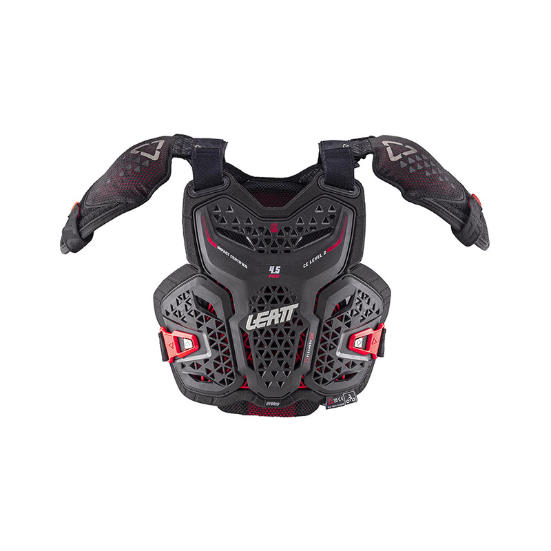 Leatt 4.5 Hybrid Pro Jr Chest Protector Black
