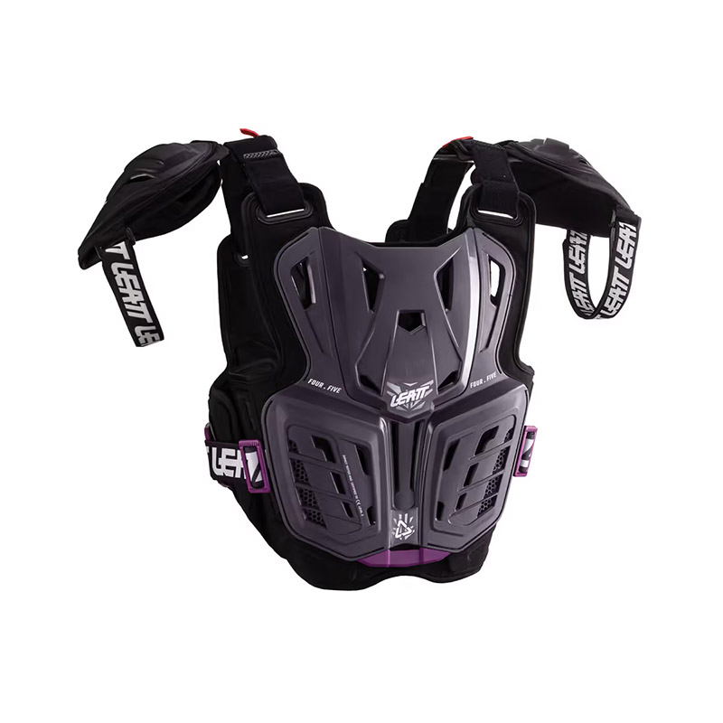  Leatt Plastron Moto 4.5 Hydra Noir Taille 10 L