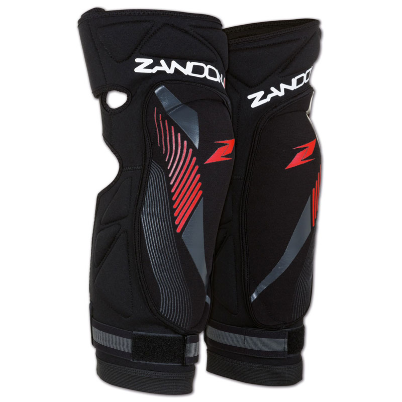 Zandona Soft Active Knee Guards Black Red