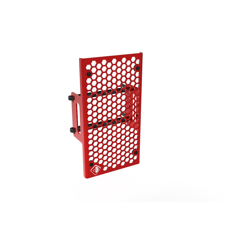 Protezione Radiatore Olio Dbk Scrambler rosso