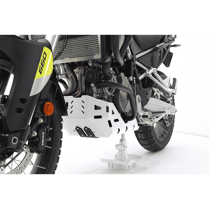 Protezione Motore Isotta Aprilia Tuareg 660 bianco