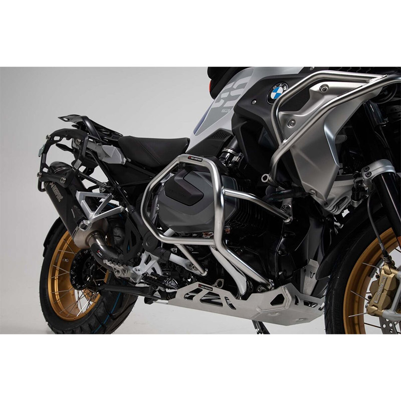 Protezione Motore Sw Motech BMW R 1250 R argento