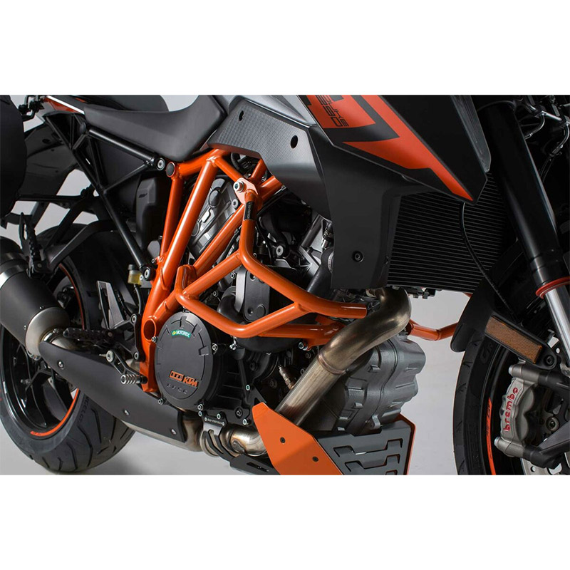 Protezione motore Sw Motech KTM 1290 Super Duke arancio