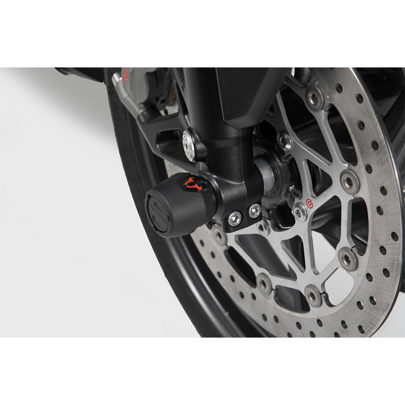 Jeu de curseurs essieu avant Sw Motech Moto Guzzi V85TT Protections Moto  SW-STP.17.176.10001/B