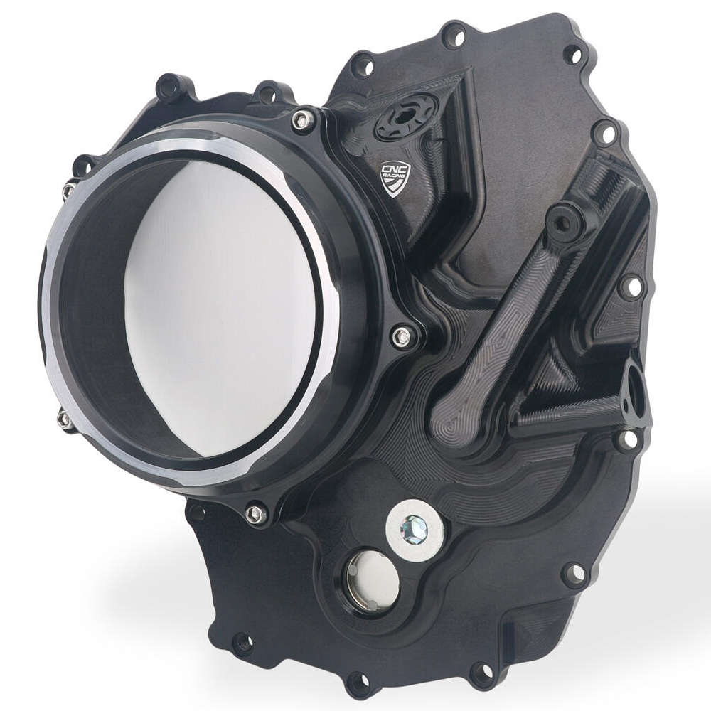 Cnc Carter Frizione per Ducati V2 MY2025 nero