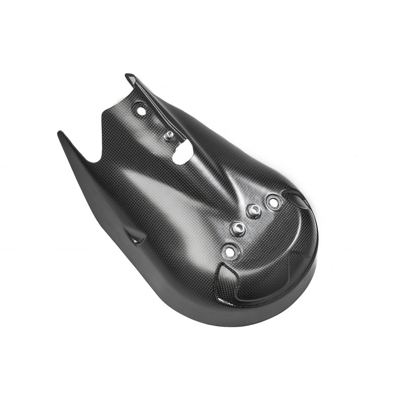 Cnc Heat Shield Exhaust Carbon Ducati Sbk Panigale-matt Carbon