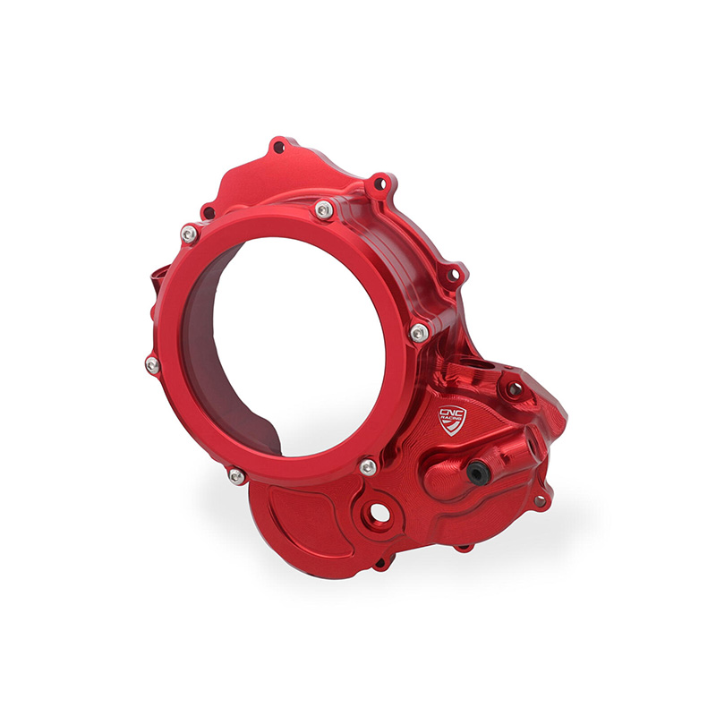 Carter Frizione Cnc Racing Ducati HM 698 rosso