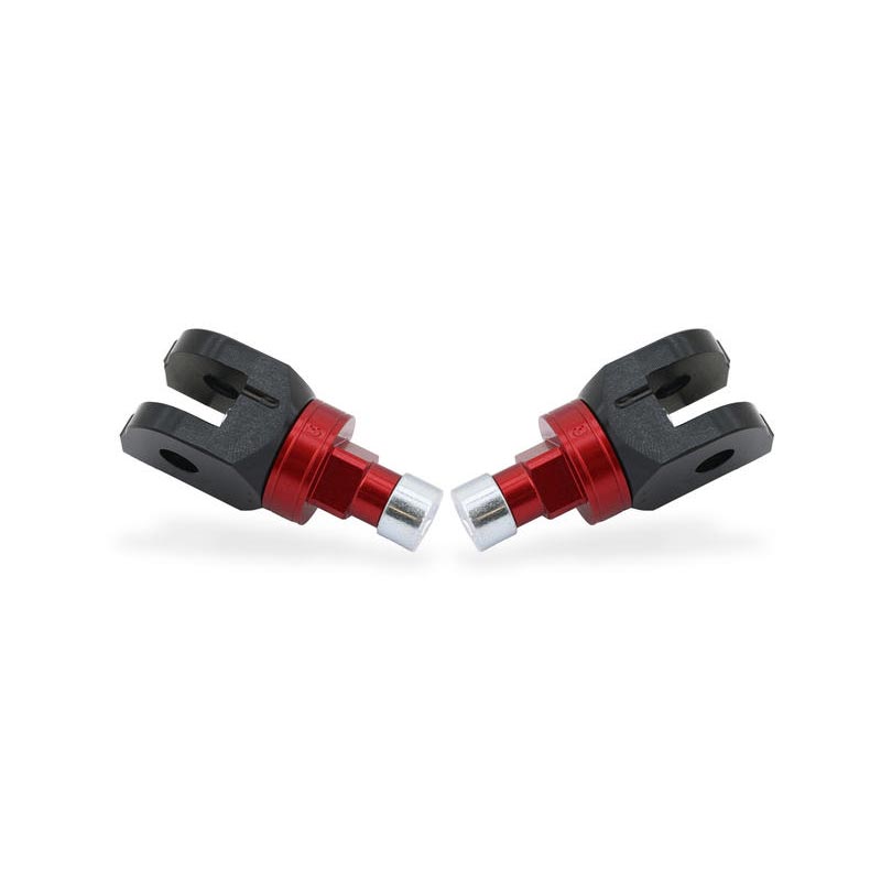 Poggiapiedi Cnc Racing Touring AMS Ducati rosso