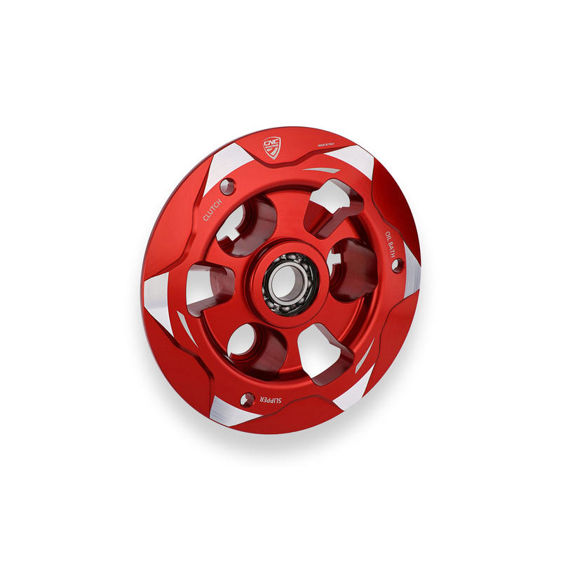 Cnc Racing Bicolor Druckplatte Ducati V4 rot