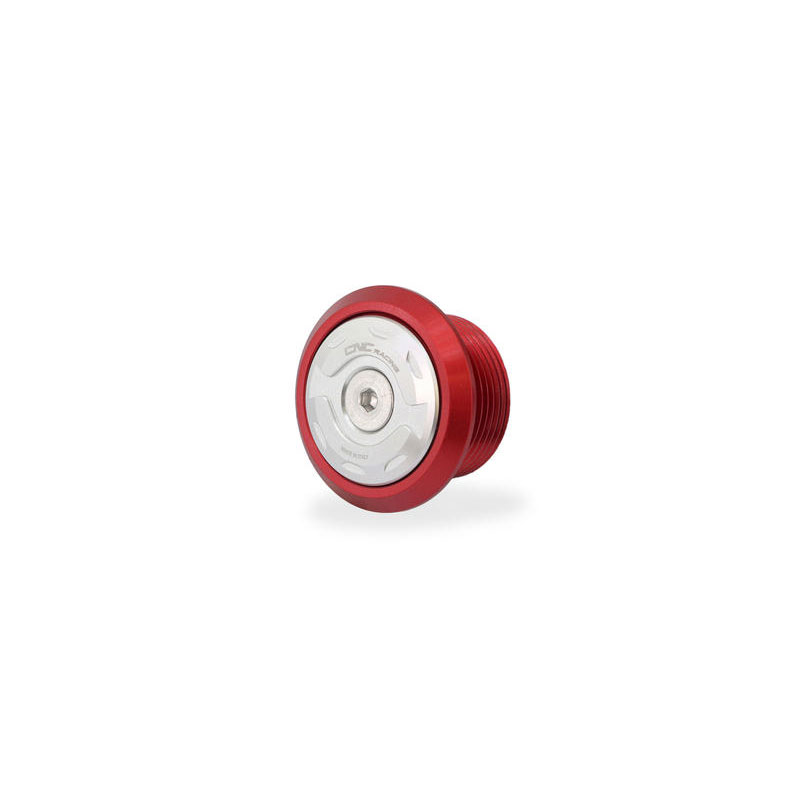 Tappo Alternatore CNC Racing TA170 rosso argento