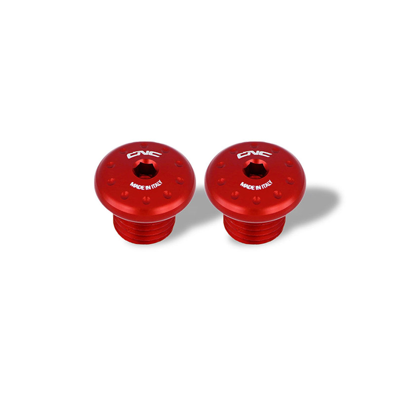 Tappi Copri Foro Cnc Racing PET40 M8 rosso