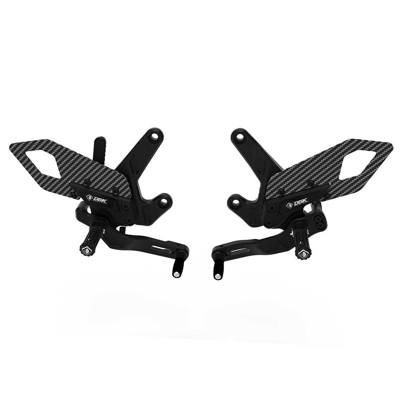 Kit Pedane Pilota Dbk KTM 990 Duke nero