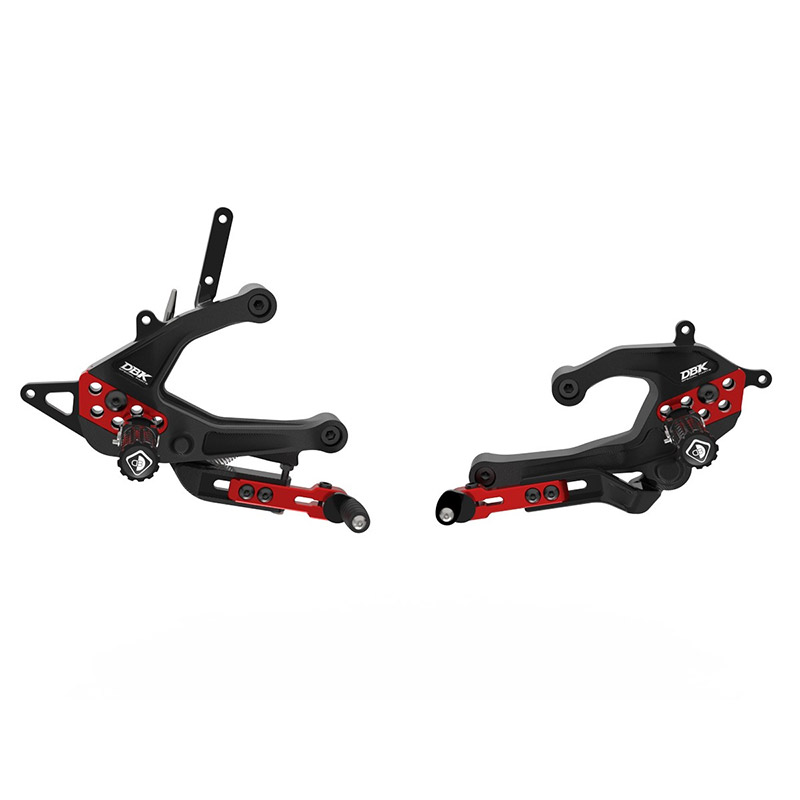 Repose-pieds Dbk PRV201 Panigale V2 2025 rouge