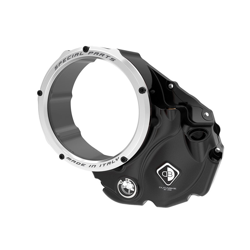 Ducabike 3D EVO CCDV06 Kupplungsdeckel schwarz silber
