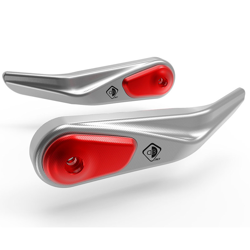 Protezioni Paramani Ducabike SPM02 argento rosso