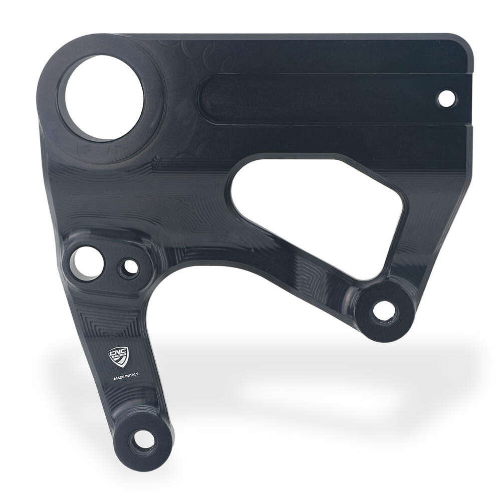 Support d'étrier de frein arrière CNC Ducati V2 2025 noir