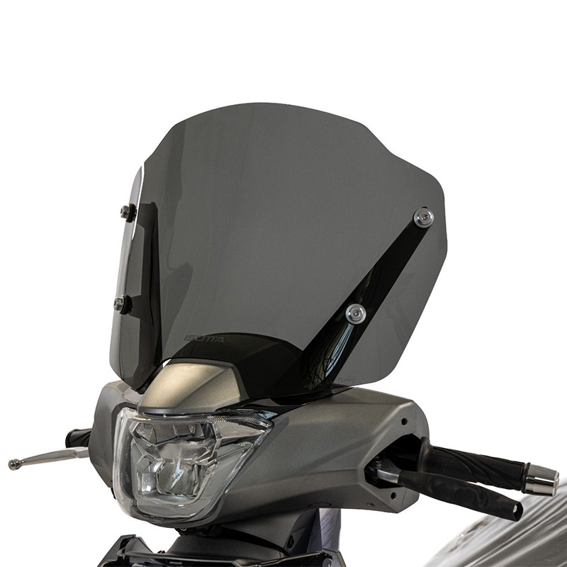 イソッタ シティ ウィンドスクリーン Kymco People 125i ダークスモーク