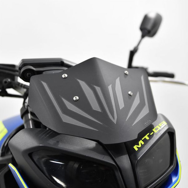 Cupolino Isotta Sport Fly Yamaha MT-09 nero opaco