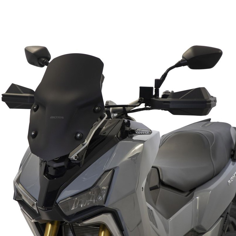 Isotta Sport Sym ADX 400 Windschutzscheibe schwarz matt