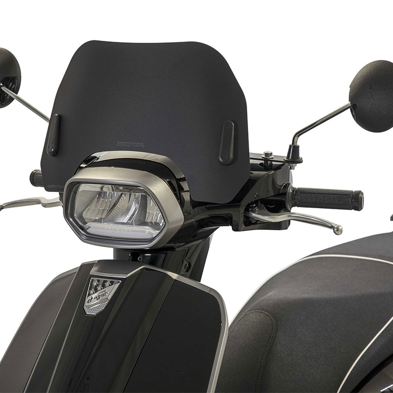 Cupolino Isotta Sport Sym Fugue 125 nero opaco