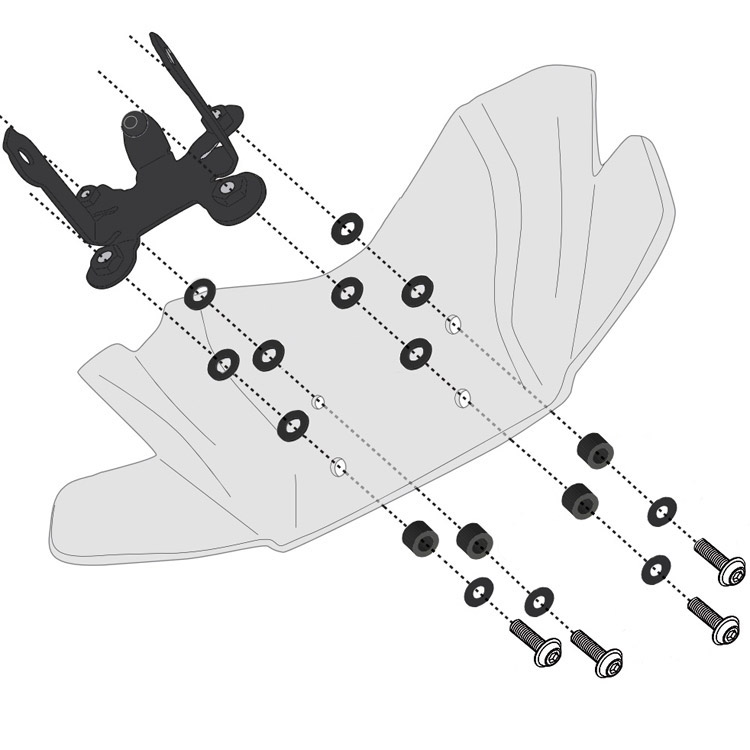 Kit Viti Kappa A1173AK per 1173SK