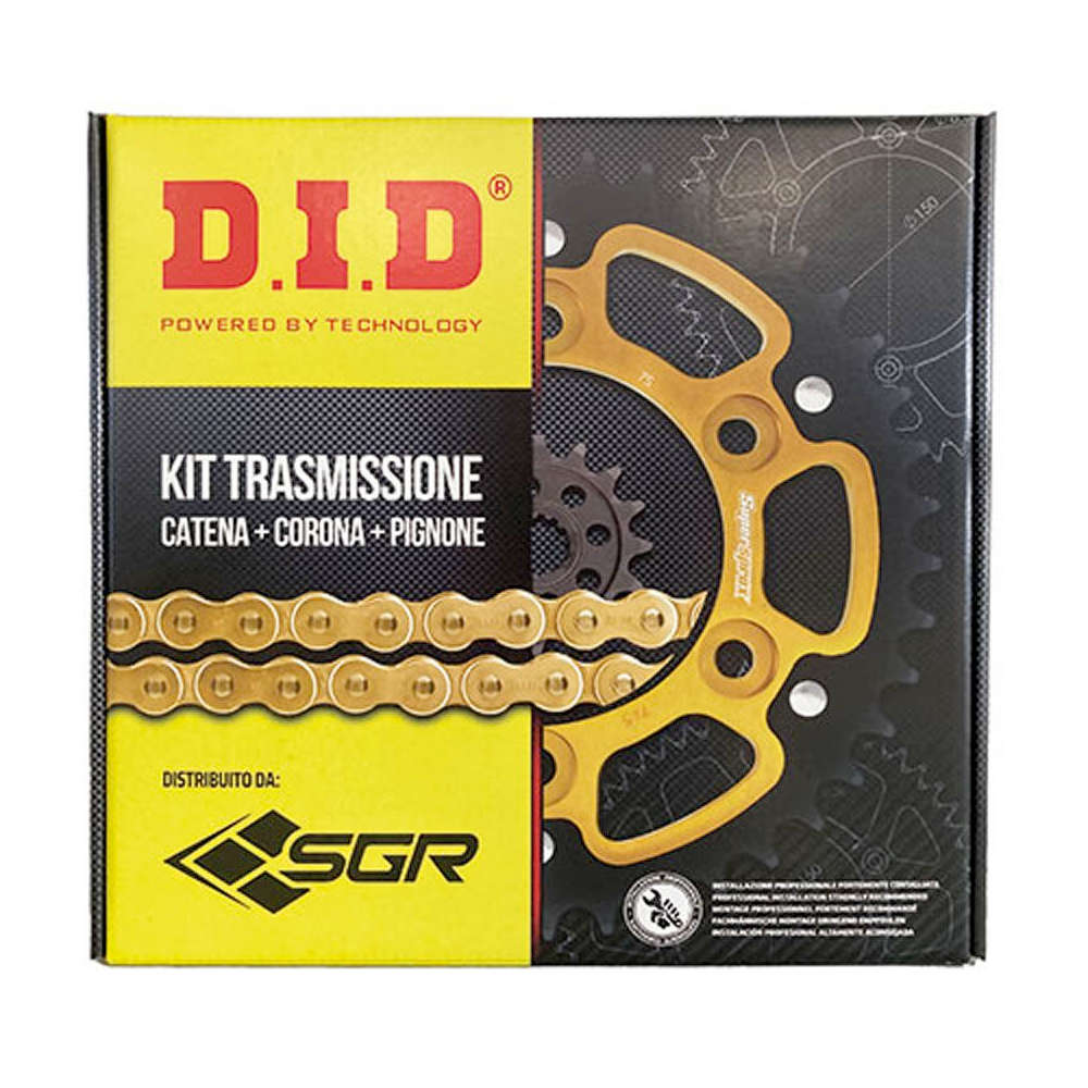 Kit Trasmissione D.I.D. S-AC 16-43-108 DID525VX (G&B) R